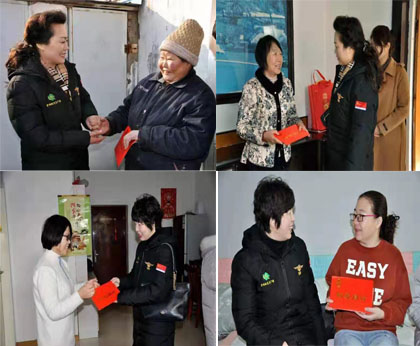 心系貧困家庭，走訪慰問暖人心